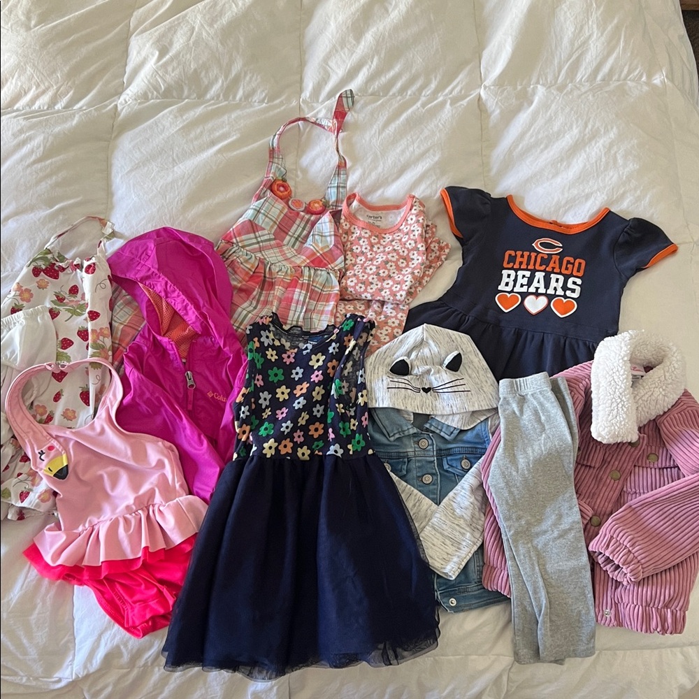 Lot of 2t baby clothes- various brands